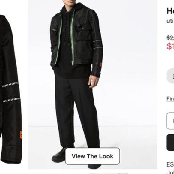 Runway S/S 2020: Heron Preston Utility Zip-Up Jacket - Picture 8 of 8